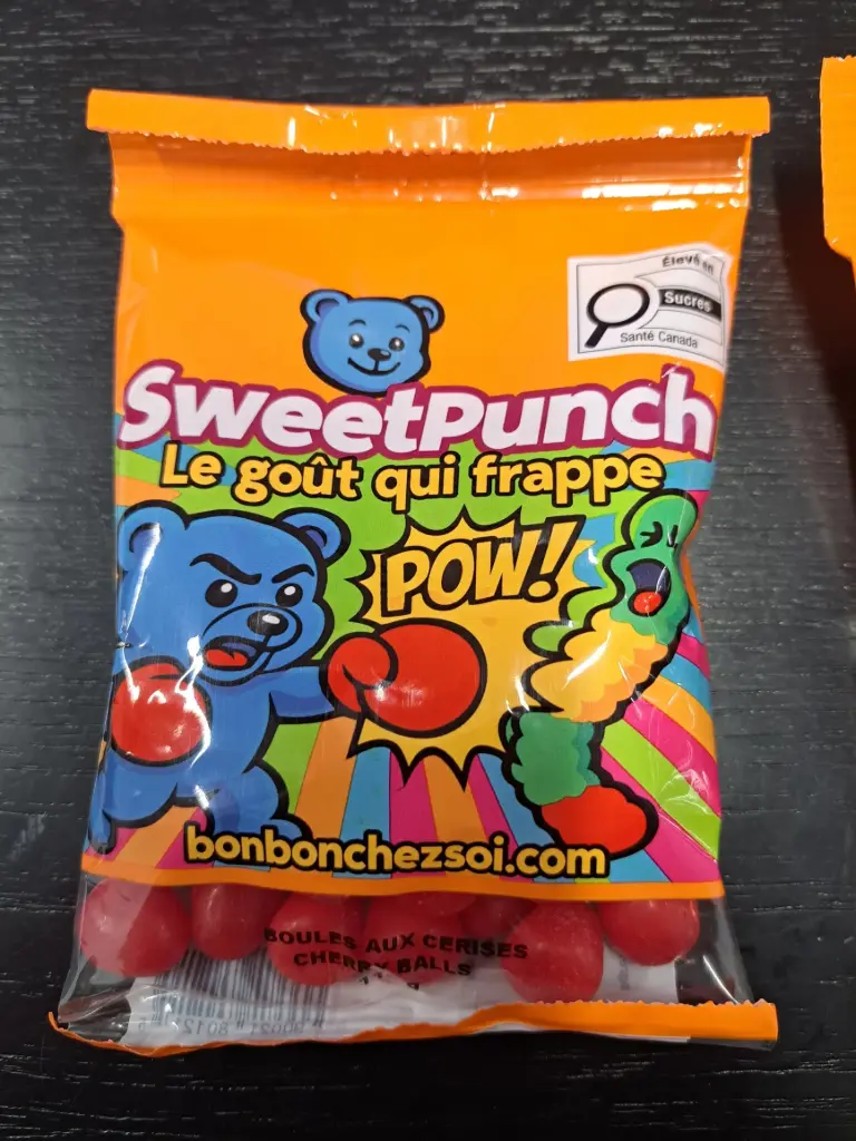 Sweetpunch boules aux cerises 110 gr