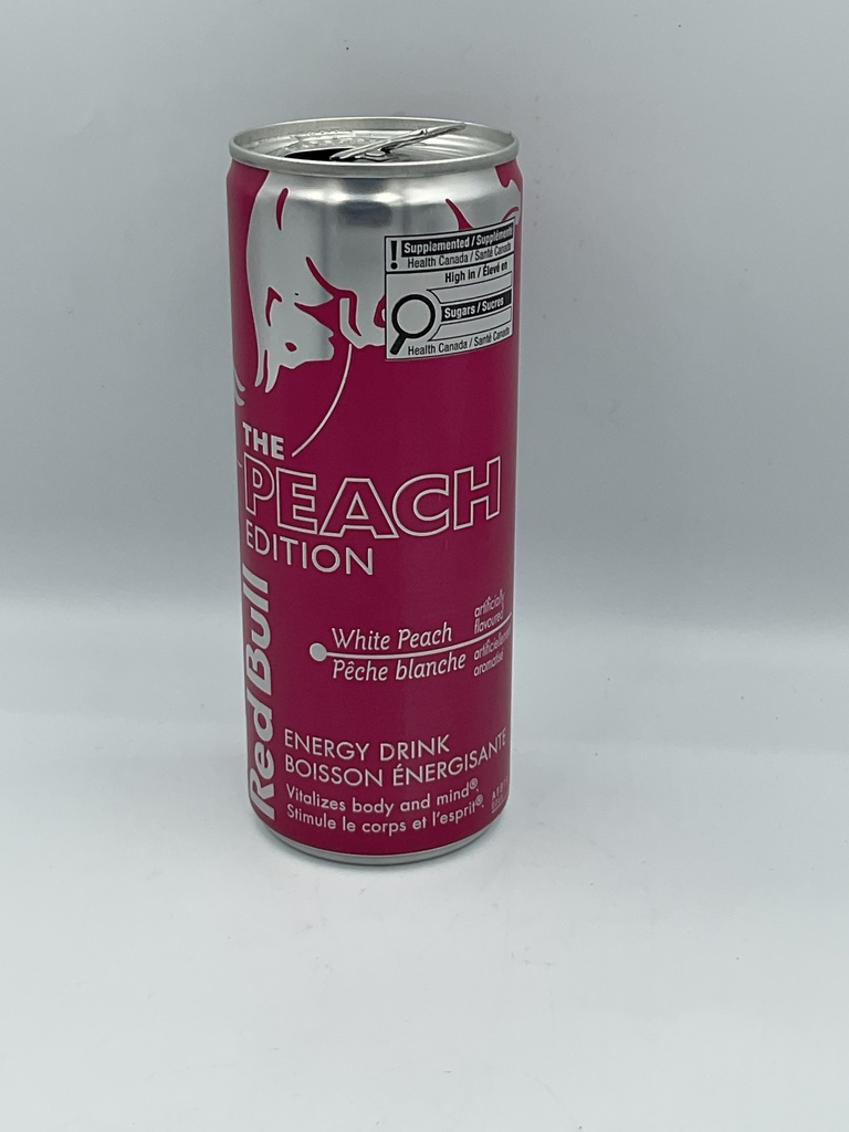 Red Bull Peche blanche sans sucre 250ml