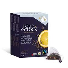 Four O'Clock - Thé noir Earl Grey Bio Équitable (16 unités)
