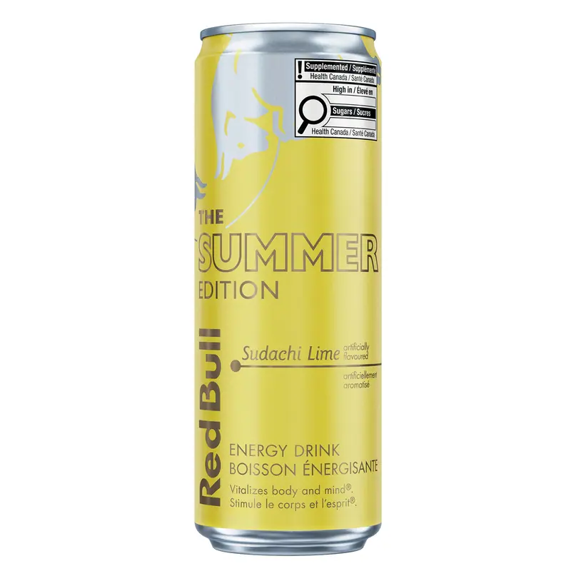 Red Bull Jaune Sudachi Lime 250 ml 