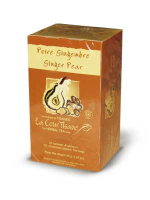 La Courtisane - Tisane poire et gingembre (20 unités)