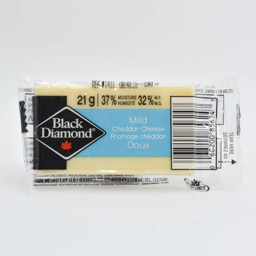 Fromage Bd Cheddar Blanc 21g Black Diamond
