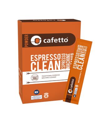 Emballage de 18 sachets de 5g Cafetto Espresso Clean®