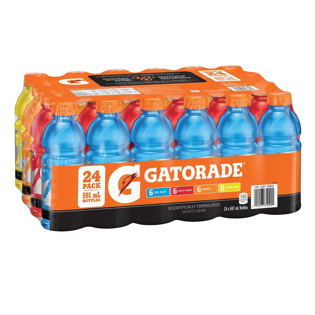Gatorade Caisse Mixte 24 x 591Ml