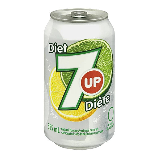 P Sevenup Diet 355Ml Can