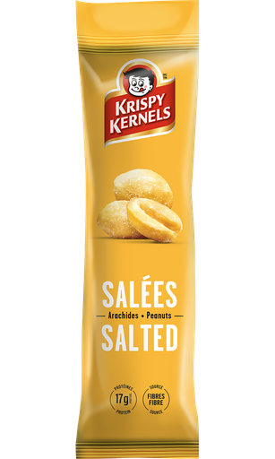 [FR3228-01UN] Krispy Kernels Arachides Salées Tube 60g