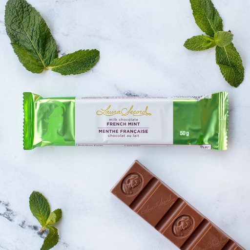 [29166UNI] Laura Secord Choco Menthe Francaise 40G