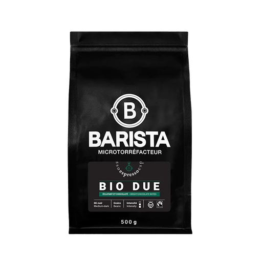 [MEBIODUO1K] Espresso Bio Due 1 kg de Café Barista