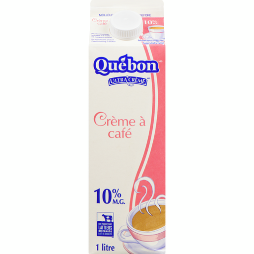 [LA12067-012067] Crème 10% 1L Québon