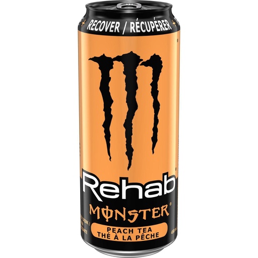 [133997UN] Monster Rehab Thé Pêche 473ml