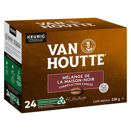 [40-80817UN] Van Houtte Melange de la Maison Noir 24 unites