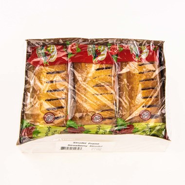 [C05730] Strudel Carvin Fraises 135g