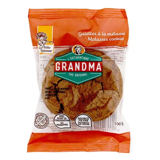 [00178UN] Galette Mélasse Grandma 2 x 50g