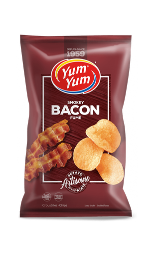 [CP2016UN] Chips Yum Yum Bacon  38g