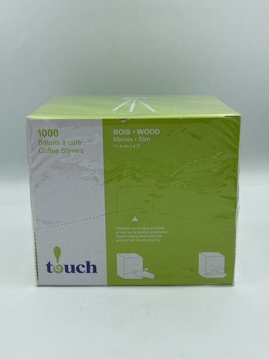 [37496] Bâtons Bois 4.5" 1000/B Touch