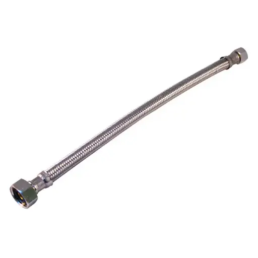 [300053 / 300051] Tuyau inox flex 200cm 3/4 CFp x 3/8 Fc