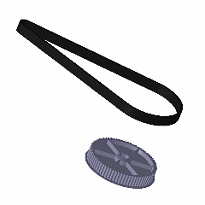 [76-39244] Etch grinder belt gear ASM