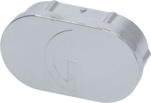 [421944090761] Cappuchon chromé pour porte-filtre Gaggia