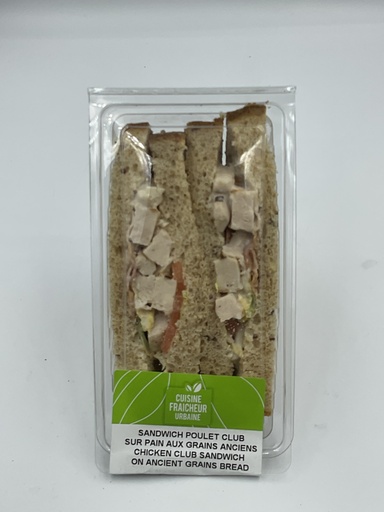 [CF507] Sandwich club Poulet sur pain céréales