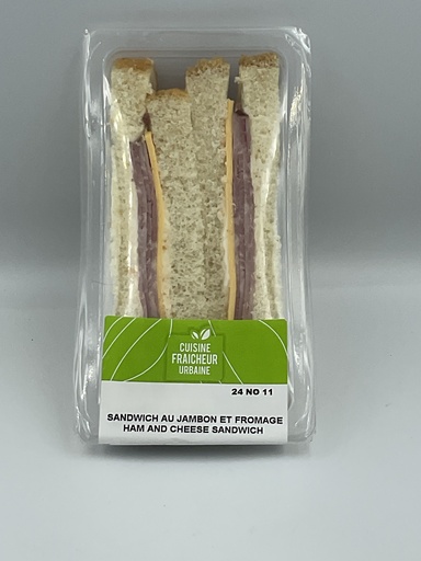 [CF1085] S-V Sandwich jambon tranché fromage sur pain blanc