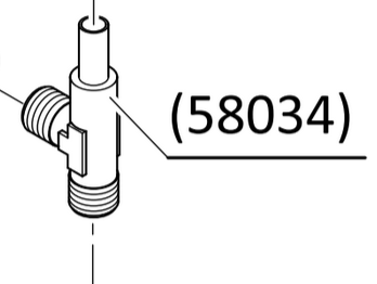 [PREX058034] Connexion en 'T' MMF 8 - 8 - 8