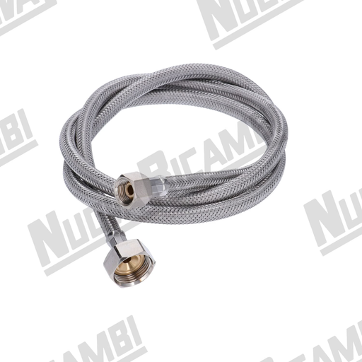 [300052] Stainless Steel Flex Pipe 150cm 3/4 Fp x 3/8 Fc