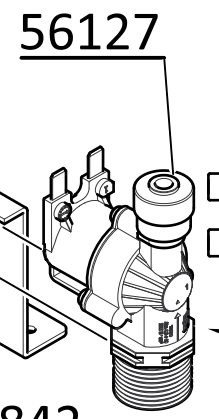 [PREX056127] Valve d'entrée d'eau 24V G3/4 - 6 OD NC