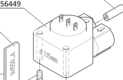 [PREX056449] Flow meter D1.15 (ø6/ ø6)