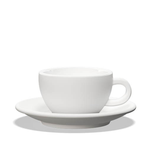 Clubhouse - Tulipano 260ml Flat White Cup & Saucer