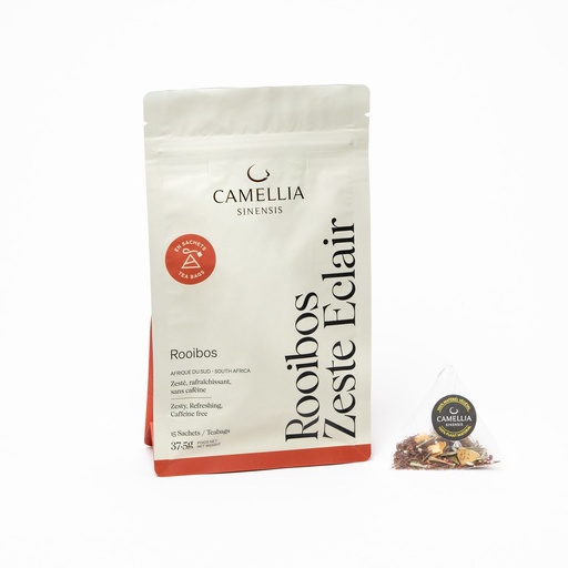[CSTAD-480] Camellia - Rooibos Zeste Éclair (sac de 15 sachets)