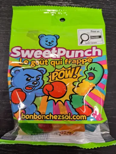 [1147UN] Sweetpunch Oursons 12 saveurs 110 gr