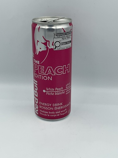 [6950UN] Red Bull Peche blanche sans sucre 250ml