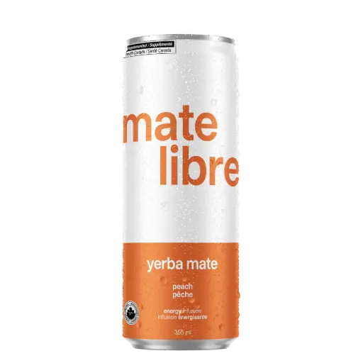 [PC355UN] Mate Libre Pêche 355 ml  